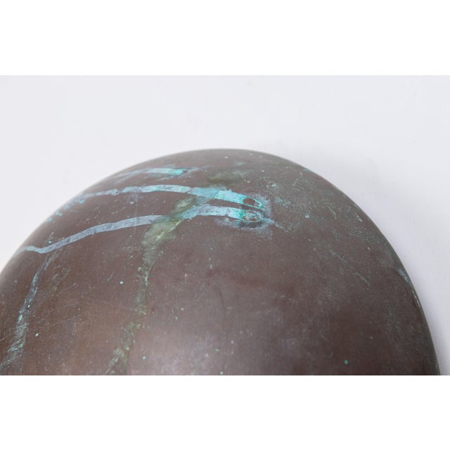 Model 6650 Wall Lamp in Patinated Copper from Horn Belysning, 1980s For Sale - Image 10 of 11
