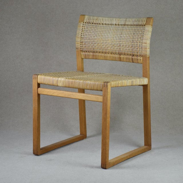 Wood BM 61 Chairs by Børge Mogensen for Lauritsen & Søn, Set of 6 For Sale - Image 7 of 16