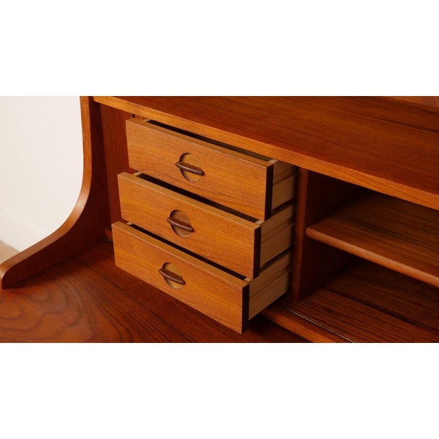 Vintage Highboard Shelf in Teak from Johannes Sorth, 1965 For Sale - Image 9 of 13