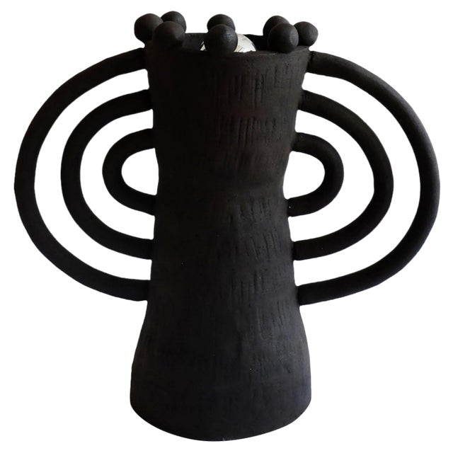 Handsculped Alcazar Table Lamp by Ia Kutateladze For Sale