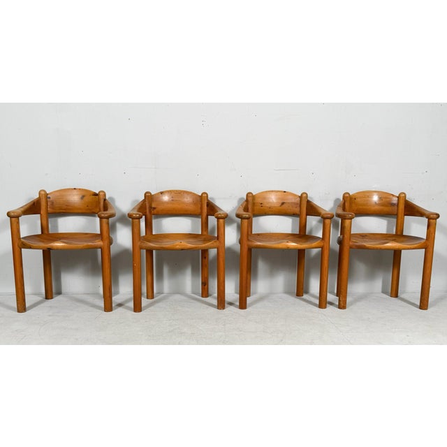 Vintage Armchairs by Rainer Daumiller for Hirtshals Sawmill, Denmark, 1970s, Set of 6 For Sale - Image 4 of 18