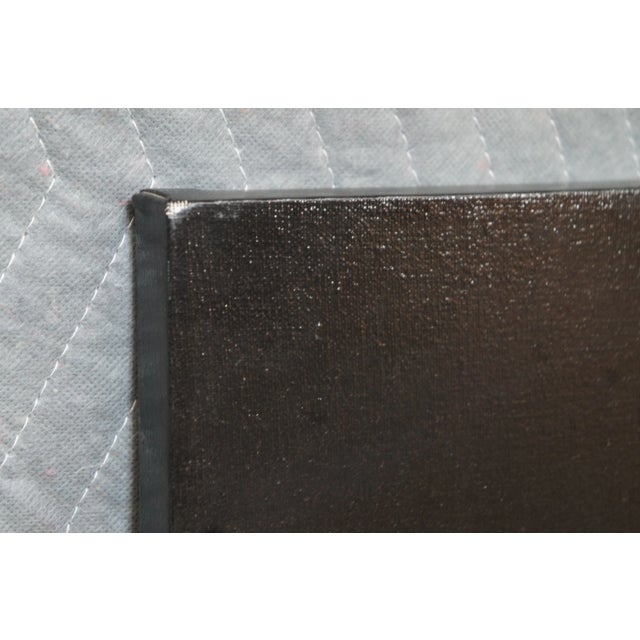 1990s 1990s Chiaroscuro Still Life Oil Painting Canvas of Pears For Sale - Image 5 of 13