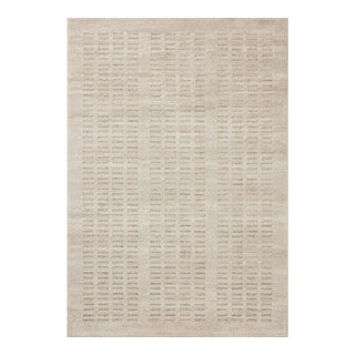 Amber Lewis x Loloi Monty Ivory / Beige 2'-7" x 8'-0" Runner Rug For Sale