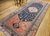 Antique Persian Malayer Tribal Gallery Rug, Hand-Knotted Wool, Geometric Pattern, 5x13, Terracotta & Navy For Sale - Image 14 of 18