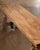 19th Century Spanish Renaissance Carved Chestnut Folding Bench With Iron For Sale - Image 10 of 12