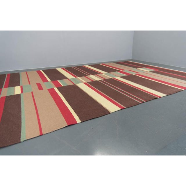 Abstract Modernist Rug attributed to Antonin Kybal, 1948 For Sale - Image 11 of 14