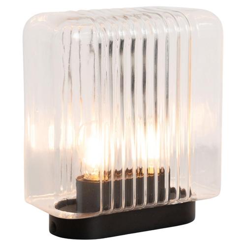 Glass & Aluminum Lari Mini Table Lamp by Angelo Mangiarotti, 2023 For Sale - Image 15 of 15