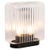 Glass & Aluminum Lari Mini Table Lamp by Angelo Mangiarotti, 2023 For Sale - Image 15 of 15