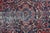 Navy Blue 1920s, Antique Persian Hamadan Rug, Distressed Geometric Medallion, 4 X 6 For Sale - Image 8 of 11