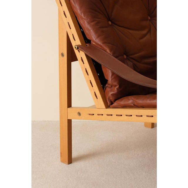 Animal Skin Hunter Easy Chairs by Torbjørn Afdal, 1970s, Set of 2 For Sale - Image 7 of 10