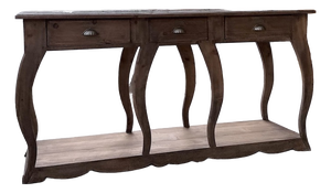 Pine Drapers Console Table, 1950s