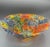 Mid-Century Modern Multicolor Mosaic Art Glass Pedestal Bowl For Sale - Image 3 of 5