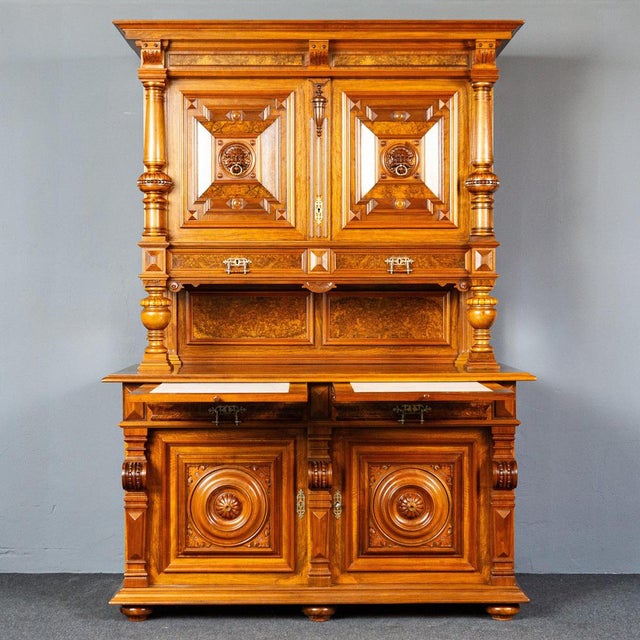 Wilhelminian Style Cabinet Sideboard from Groschkus For Sale - Image 3 of 18