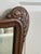 Vintage Large Wall Mirror With Solid Wood Frame and Etched Glass For Sale - Image 4 of 6