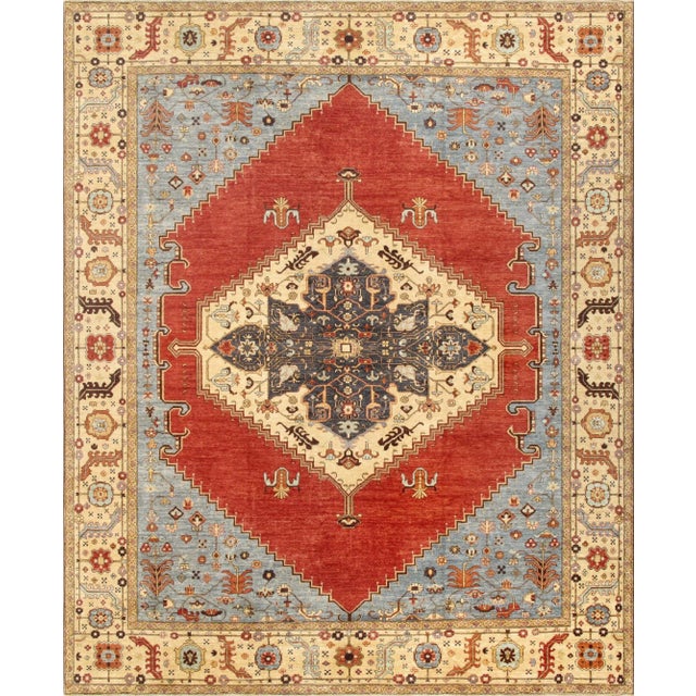 Pasargad Home Serapi Area Rug - 12′2″ × 15′2″ For Sale