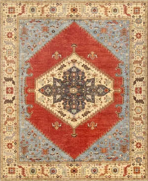 Pasargad Home Serapi Area Rug - 12′2″ × 15′2″