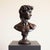 Austin Productions Vintage 1966 Austin Productions David Bust-Michelangelo-Faux Bronze-Classical For Sale - Image 4 of 10