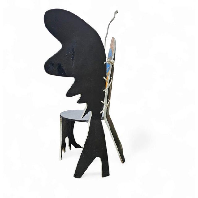 Wooden Wing Chair, 1980s For Sale - Image 15 of 17