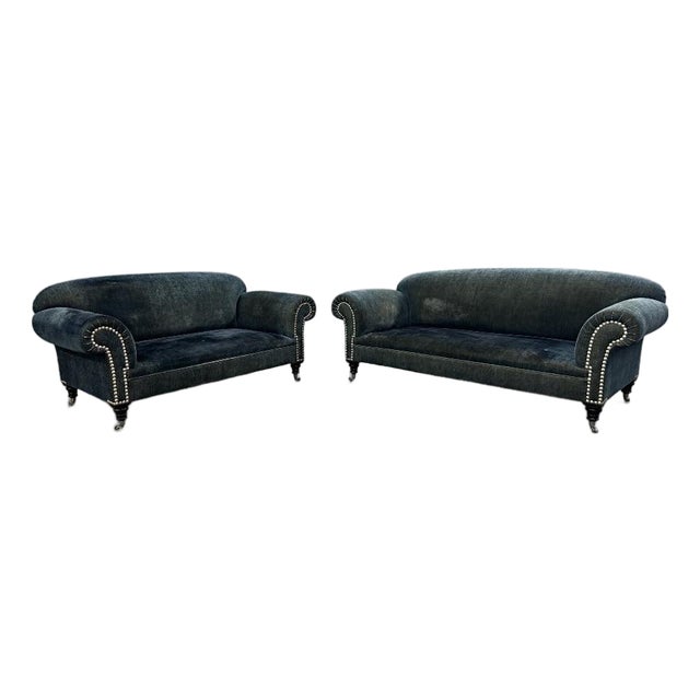 George Smith Elverdon Sofa Set For Sale