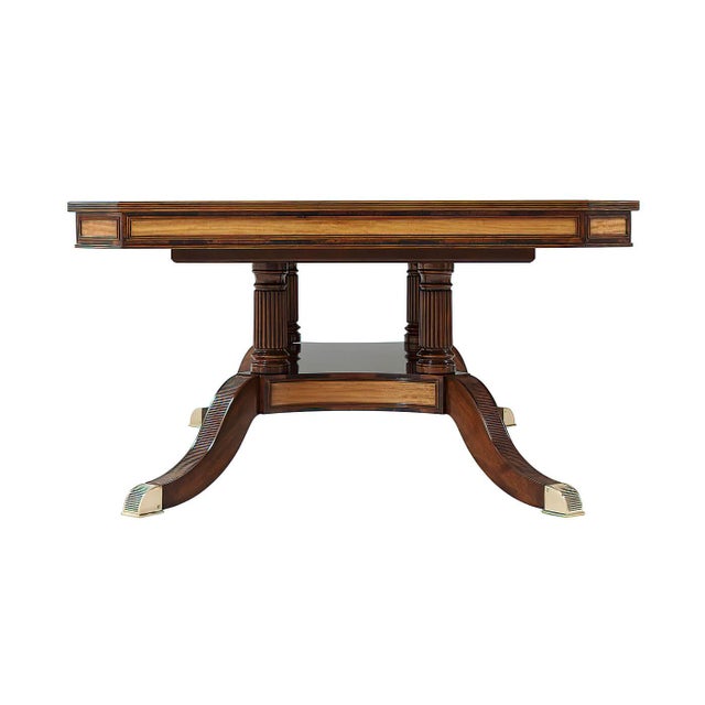 Regency Style Extension Dining Table For Sale - Image 4 of 8