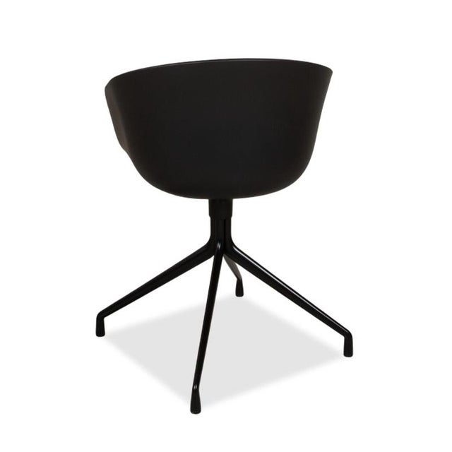 AAC20 Chairs in Grey and Black Plastic from Hay, Set of 12 For Sale - Image 15 of 18