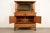 Early 20th Century Antique American Empire Tiger Oak Sideboard With Mirrored Backsplash, Circa 1900 For Sale - Image 5 of 15