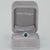 Modern 1.7Ct Teal Sapphire Ring With a Diamond Halo: Solid 14k Gold, Size 6.75 For Sale - Image 3 of 10