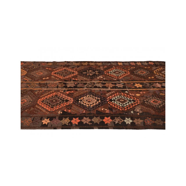 Vintage Unique Kars Kilim Rug - 5`1″ X 10`6″ For Sale - Image 4 of 6