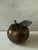 Metal Vintage Mid Century Apple and Pear Bronze Sculptures For Sale - Image 7 of 9