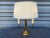 1950s Mid-Century Modern Brass Table Lamps - A Pair For Sale - Image 12 of 13