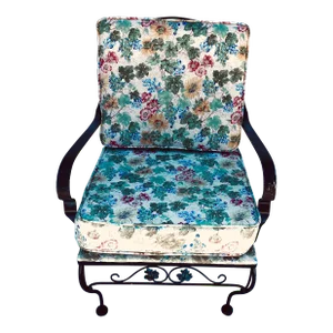 Vintage Meadowcraft Wrought Iron Patio/ Outdoor Chair