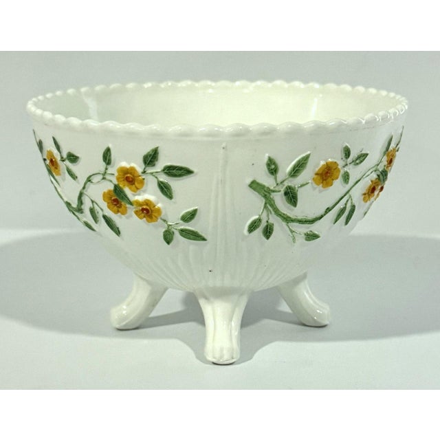 Victorian Antique Sowerby Milk Glass Dish For Sale - Image 3 of 6