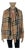 Burberry Brown Plaid 100% Cashmere Scarf For Sale