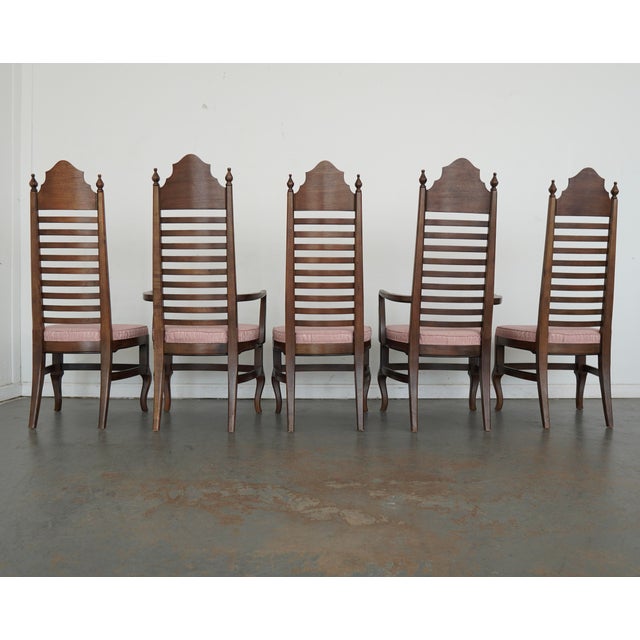 Vintage Drexel Esperanto Dining Chairs (Set of 10) For Sale - Image 9 of 18