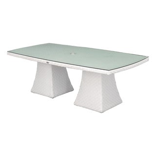 Skyline Design Glass Top Dining Table For Sale