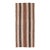Vintage Brown Striped Kilim Rug - 2`6″ X 6`2″ For Sale