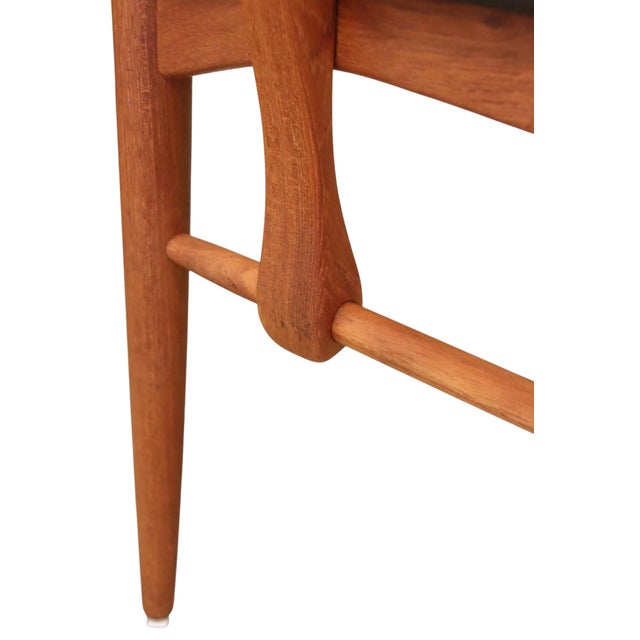 1960s Danish Liz Armchair in Teak and Leather by Niels Koefoed for Koefoeds Hornslet, 1960s For Sale - Image 5 of 13