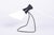 Mid-Century Czech Table Lamp in Metal attributed to J. Hůrka for Napako, 1950s For Sale - Image 10 of 10