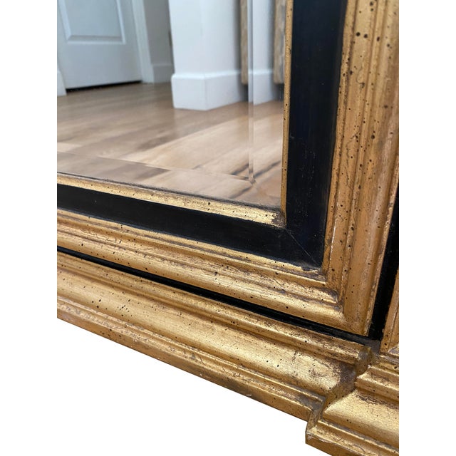 Large Traditional Neoclassical-Style Mirror, Made in Italy For Sale - Image 9 of 10
