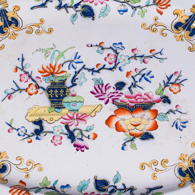 Antique Game Plate, English, Ceramic, Meat Serving Platter, Poultry, Victorian For Sale - Image 6 of 9