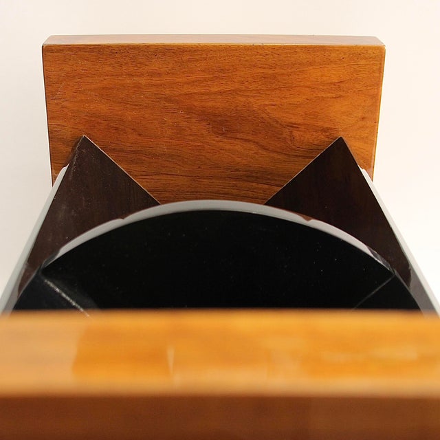 French Art Deco Cubist Side Table, 1930s For Sale - Image 9 of 11
