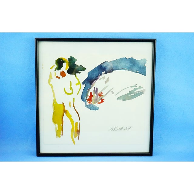 After Alice Maher, Abstract, 20th Century, Watercolour, Framed For Sale - Image 16 of 16