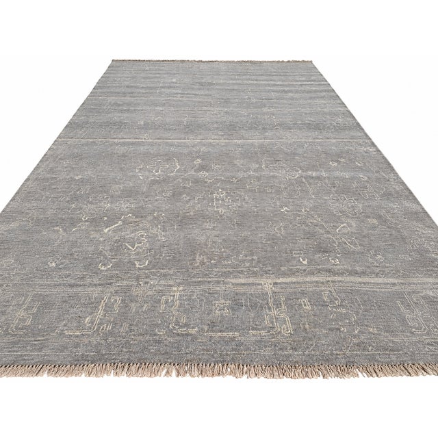 Rh Montero Wool Rug – 10' × 14' 100% Hand-Spun Wool | Hand-Knotted | For Sale - Image 16 of 18