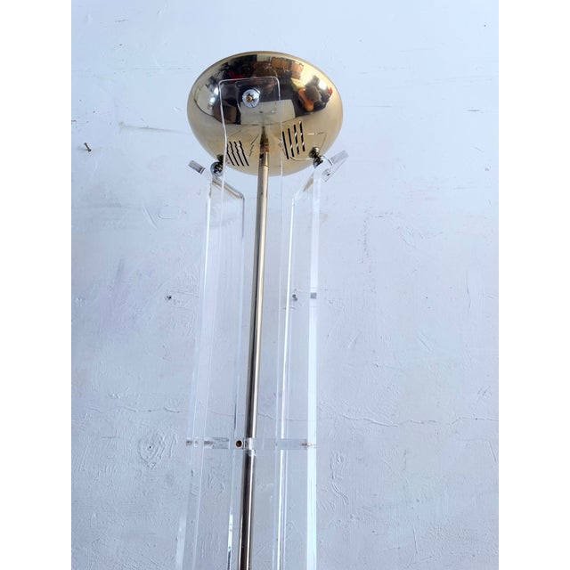Hollywood Regency Halogen Floor Lamp, 1970s For Sale - Image 12 of 17