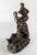 17th or 18th Century Chinese Sino-Tibetan Gilt Bronze Buddhist Makala Faced Deity Figure For Sale - Image 12 of 18