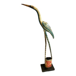Great Egret Shades of Blue For Sale