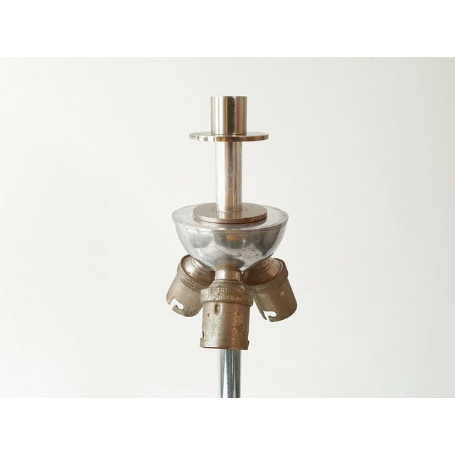 Art Deco Table Lamp attributed to Jacques Adnet for Hilton Hotels, 1930s-1940s For Sale - Image 3 of 13