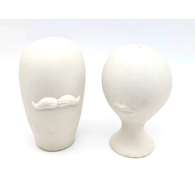 Jonathan Adler Mr & Mrs Muse Salt and Pepper Shakers, a Pair For Sale - Image 11 of 11