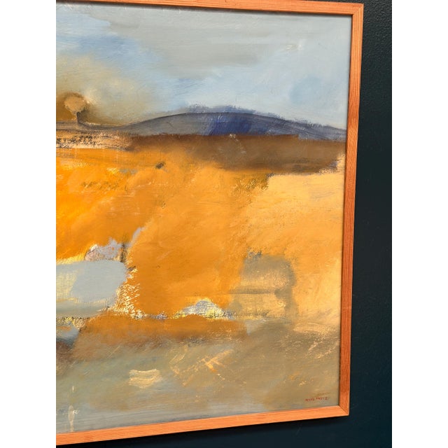 Peter Prütz, Landskapskomposition, 1950s, Oil Painting on Panel, Framed For Sale - Image 8 of 10