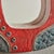 Red + Blue Ceramic Mirror by Nathalie Soufflet, France 21st Century For Sale In Chicago - Image 6 of 10